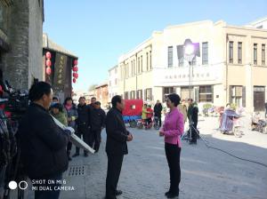 張存有受邀中央電視臺拍攝百年老店鋪、讓大家記住鄉(xiāng)愁